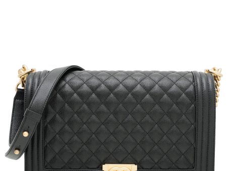 Chanel Black Le Boy New Medium Flap Bag For Cheap