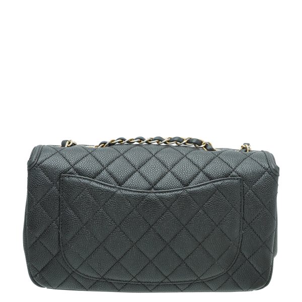 Chanel Black CC Filigree Medium Flap Bag Online Hot Sale