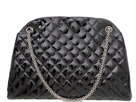 Chanel Black CC Just Mademoiselle Bowling Bag Hot on Sale