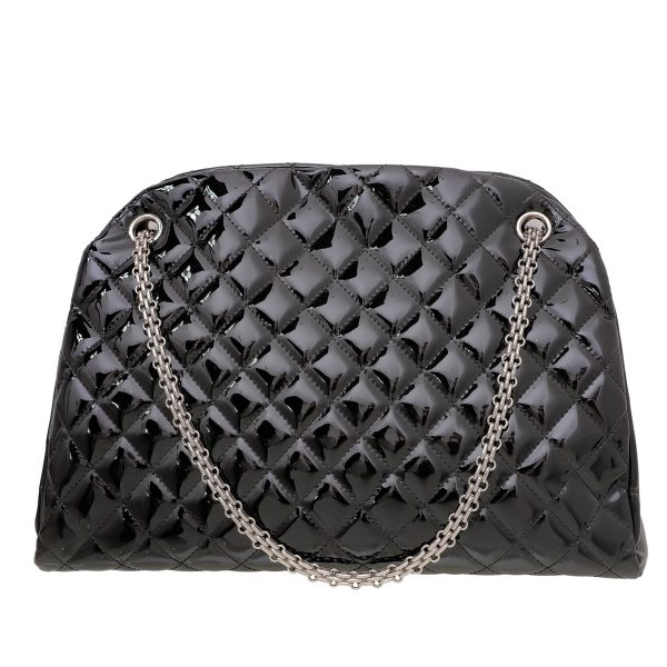 Chanel Black CC Just Mademoiselle Bowling Bag Hot on Sale