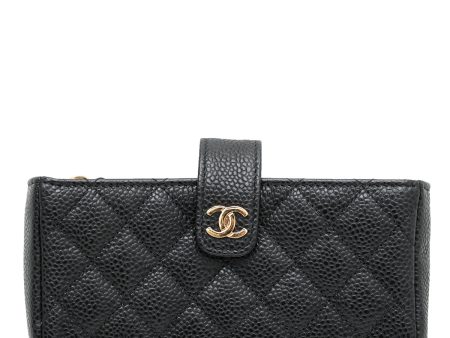 Chanel Black O-Mini Mobile Clutch Hot on Sale