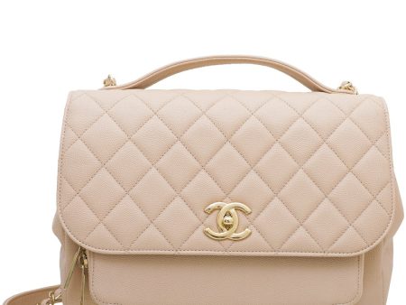 Chanel Beige CC Business Affinity Large Bag Fashion