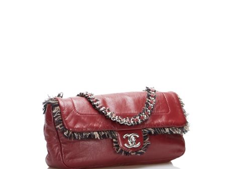 Chanel Funny Tweed Flap Shoulder Bag (SHG-exYowG) For Cheap