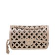 Chanel Bicolor Perforated Flap Tweed Pouch Online