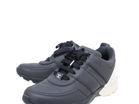 Chanel Bicolor CC Trainers Sneakers 39.5 Cheap