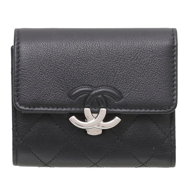 Chanel Black Urban Companion Wallet Fashion