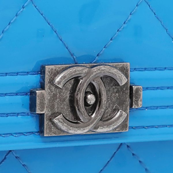 Chanel Blue Boy Wallet on Chain Small Sale