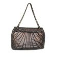 Chanel Paris-Shanghai Quilted Fan Flap Bag Metallic Lambskin on Sale