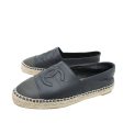 Chanel Bicolor CC Cap Toe Espadrille 36 For Discount