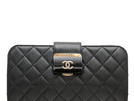 Chanel Black Beauty Lock Clutch Online Sale