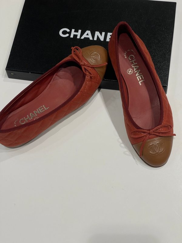 Chanel - Ballerines CC Hot on Sale