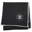 Chanel Bicolor CC Cashmere Silk Stole Scarf Cheap