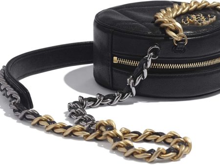 Chanel 19 Clutch With Chain Black Online