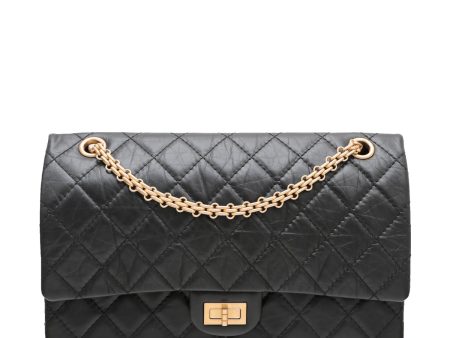 Chanel Black Aged Reissue Double Bag on Sale