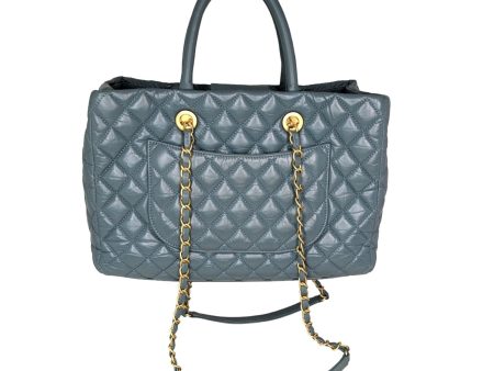 Chanel Aged Calfskin Coco Allure Shopping Tote For Sale