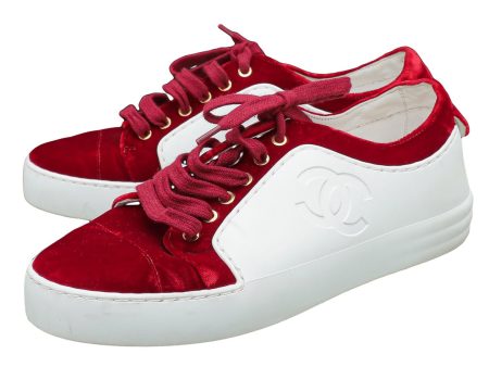 Chanel Bicolor CC Low Top Sneaker 36 Online