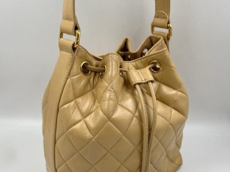 Chanel Quilted Bucket Bag Hot on Sale