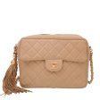 Chanel Beige CC Vintage Tassel Camera Bag Supply