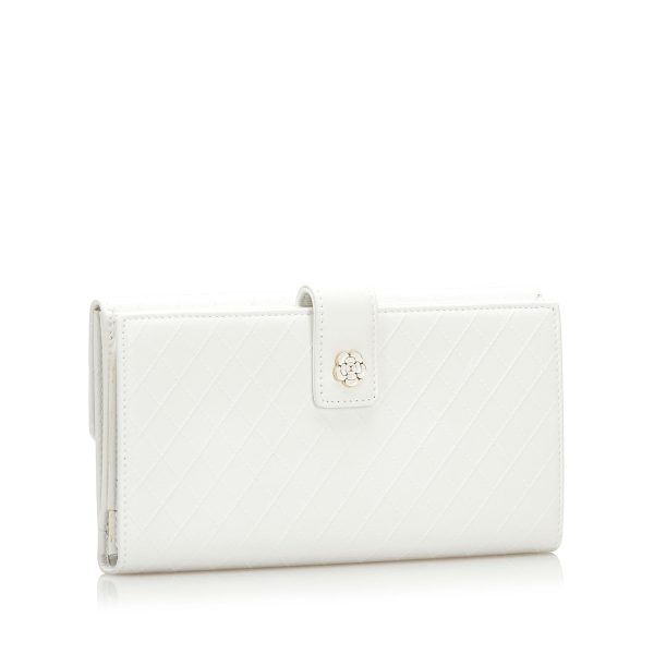 Chanel Camellia W Hook Long Wallet (SHG-BBwntC) Online now