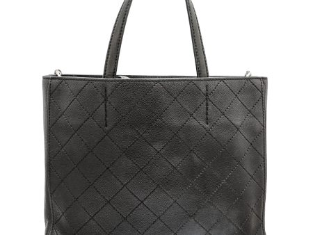 Chanel Black Hampton Convertible Tote Bag For Sale