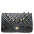 Chanel Black CC Classic Single Flap Bag For Discount