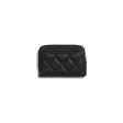 Chanel Classic Zipper Coin Purse SiLouis Vuittoner Tone Black Online