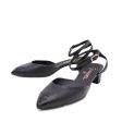 Chanel Black CC Goatskin Cap Toe Low Pumps 38.5 Discount