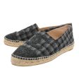 Chanel Bicolor CC Cap Toe Wool Espadrille 40 Discount