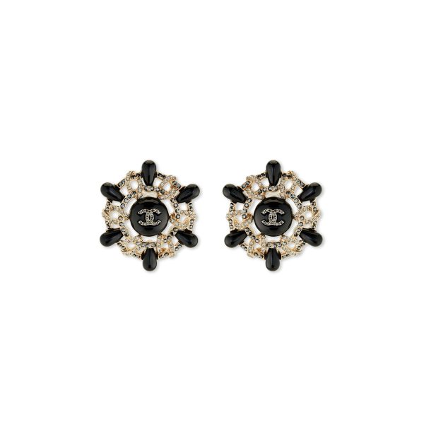 Chanel round earrings - Métiers d art Hambourg 2017 2018 Online Hot Sale