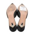 Chanel Black CC Cap Toe Pearl Heel Mules 36 Online