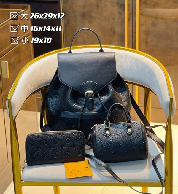 Louis Vuitton Montsouris Backpack Handbag Sets Cheap