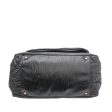 Chanel Black Vinyl Rodeo Accordion Flap Bag For Cheap