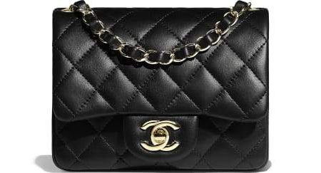 Chanel Classic Maxi Handbag Black Grained Calfskin SiLouis Vuittoner-Toned Fashion