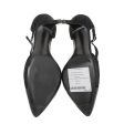 Chanel Black CC Cap Toe Chaus Ouvertes T Strap Pumps 40.5 Hot on Sale