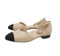 Chanel Bicolor Mary Janes Flat Ballet 38 Fashion