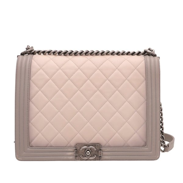 Chanel Bicolor Ombre Le Boy Bag For Sale