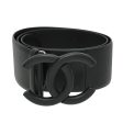 Chanel Black CC Wide Belt 30 Cheap