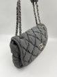 Chanel Striped Bubble Quilted Shoulder Bag on Sale