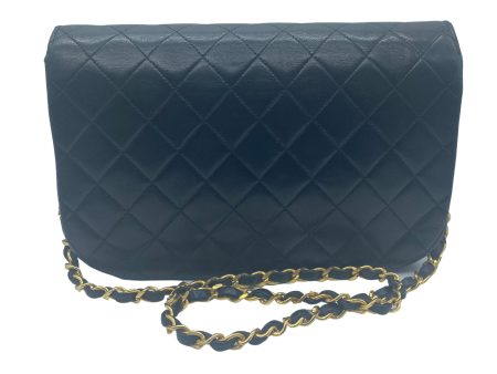 Chanel Black Leather Diana shoulder bag Online Sale