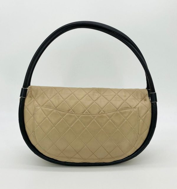 RARE Chanel Nude Lambskin Hula Hoop Bag Online Sale