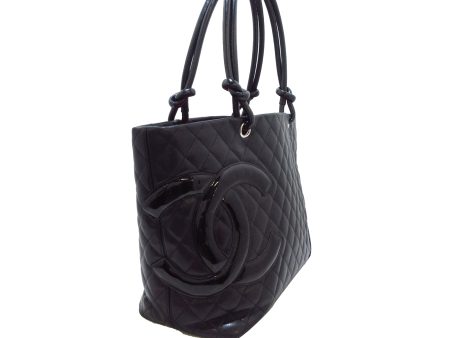 Black Chanel Large Cambon Ligne Tote Supply