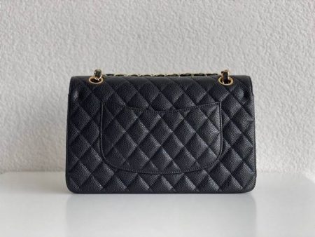 CHANEL small classic nandbag Grained Calfskin & Gold-Tone Metal Black Discount