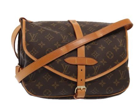 LOUIS VUITTON Saumur Shoulder Bag Discount