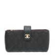 Chanel Black CC Classic Phone Holder Pouch Cheap