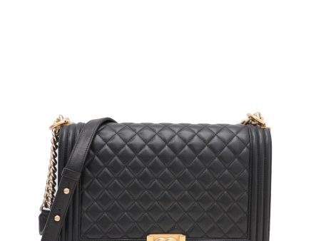 Chanel Black Le Boy Flap Bag Online now