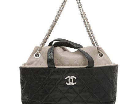 Chanel Bicolor CC Glazed Portobello Tote Bag Online now