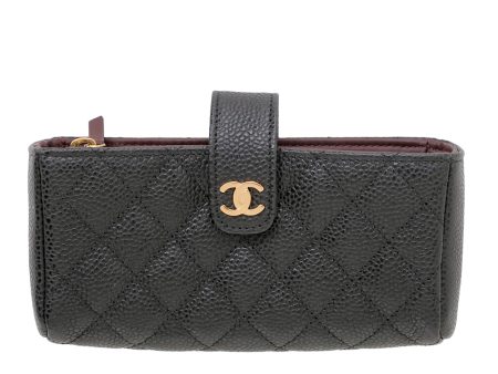 Chanel Black CC Mini Holder Clutch Online Sale