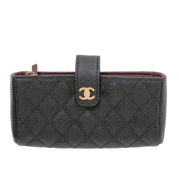 Chanel Black CC Mini Holder Clutch Online Sale