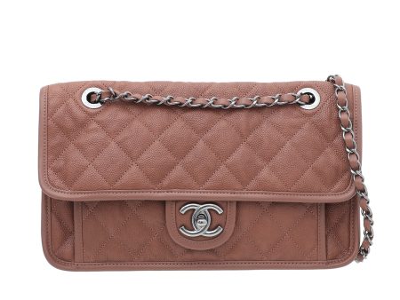 Chanel Brown French Riviera Flap Bag Fashion