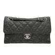 Chanel Black CC Crave Large Flap Bag For Cheap